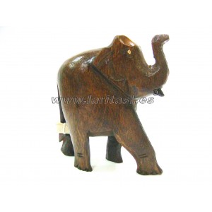 Elefante madeira 10cm